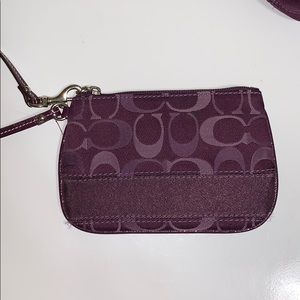 Coach wristlet